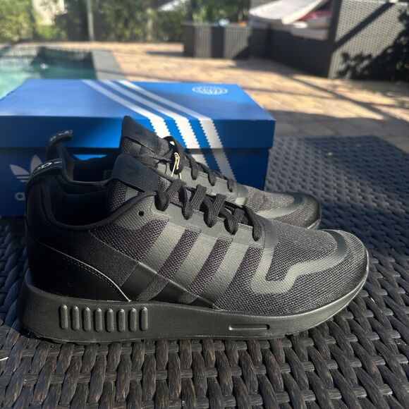 Adidas Multix Men\'s Athletic Shoes Triple Black FZ3438 main image 14